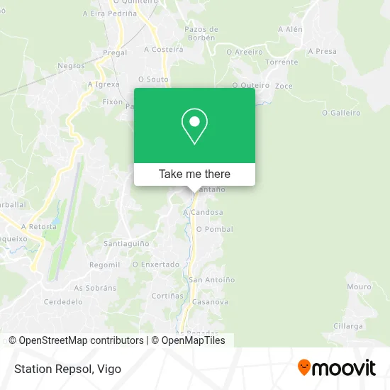 Station Repsol map