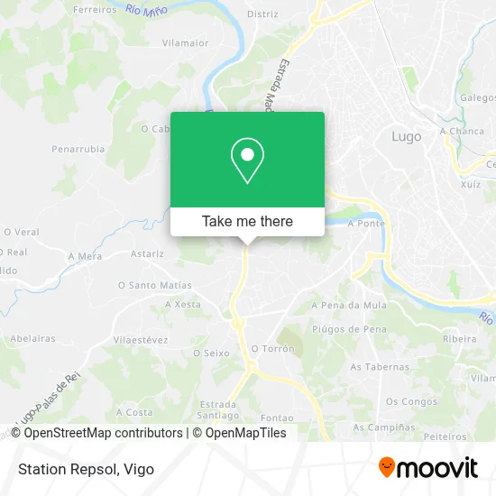 Station Repsol map