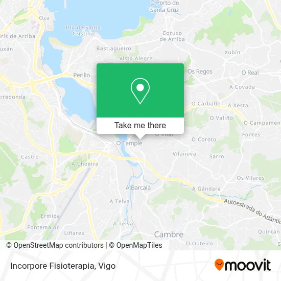 Incorpore Fisioterapia map