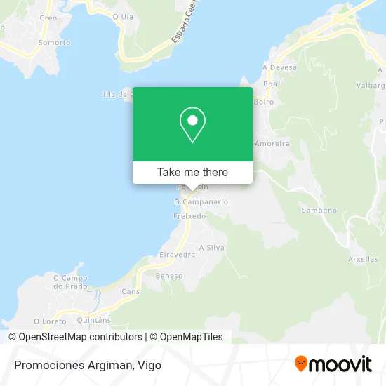 Promociones Argiman map