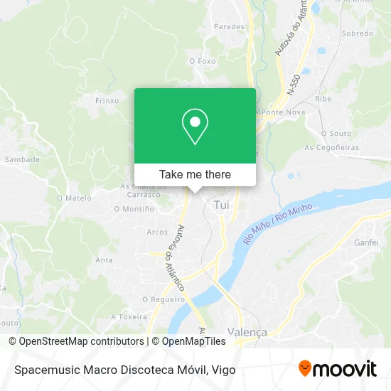Spacemusic Macro Discoteca Móvil map