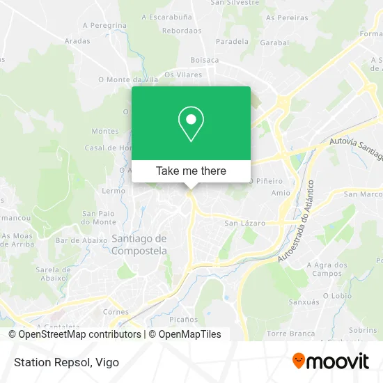Station Repsol map