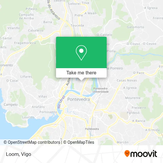 mapa Loom