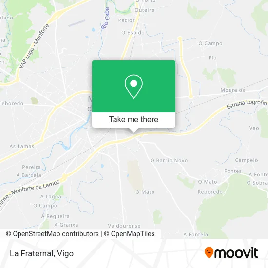 La Fraternal map