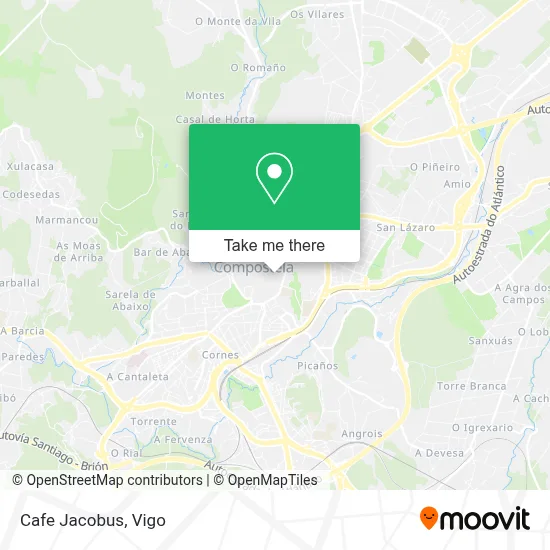 Cafe Jacobus map