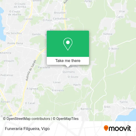 Funeraria Filgueira map