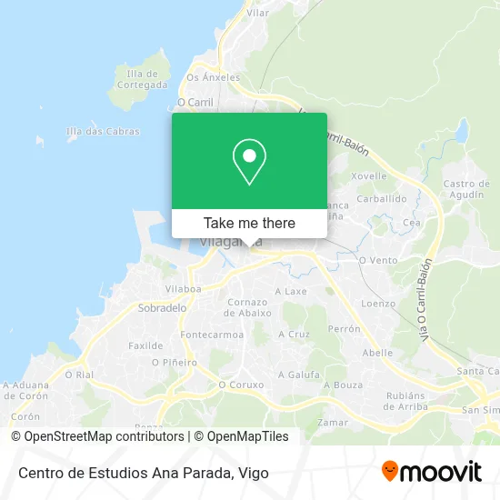 Centro de Estudios Ana Parada map