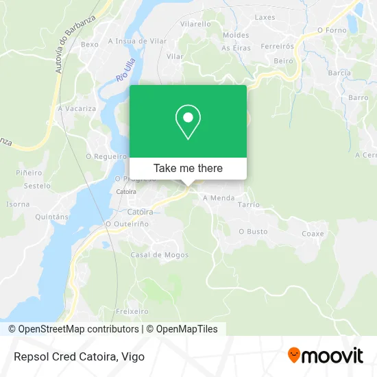 Repsol Cred Catoira map