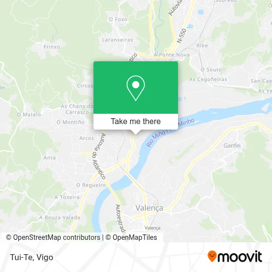 Tui-Te map