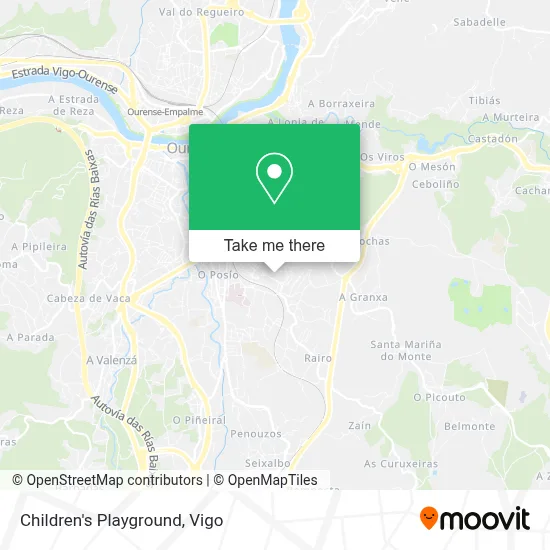 Parque Infantil map