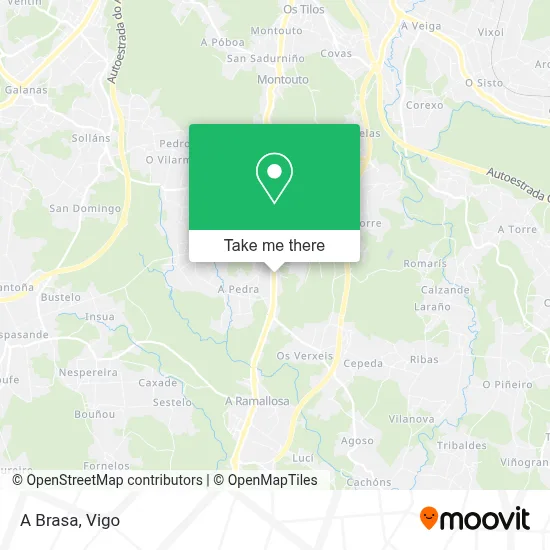 A Brasa map