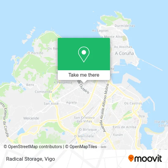 Radical Storage map