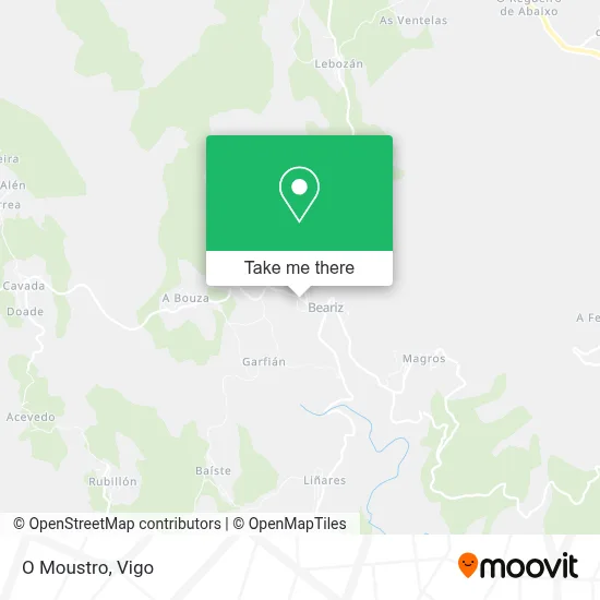 O Moustro map