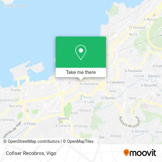 Cofiser Recobros map