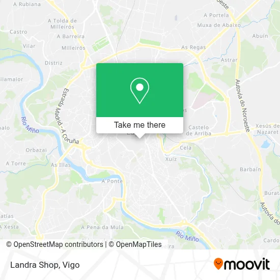 Landra Shop map