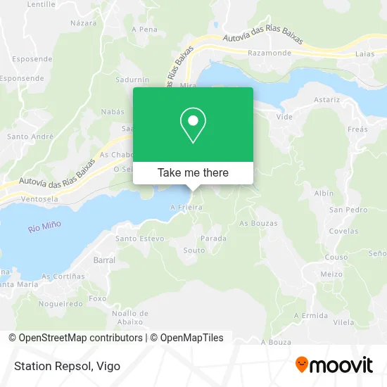 Station Repsol map