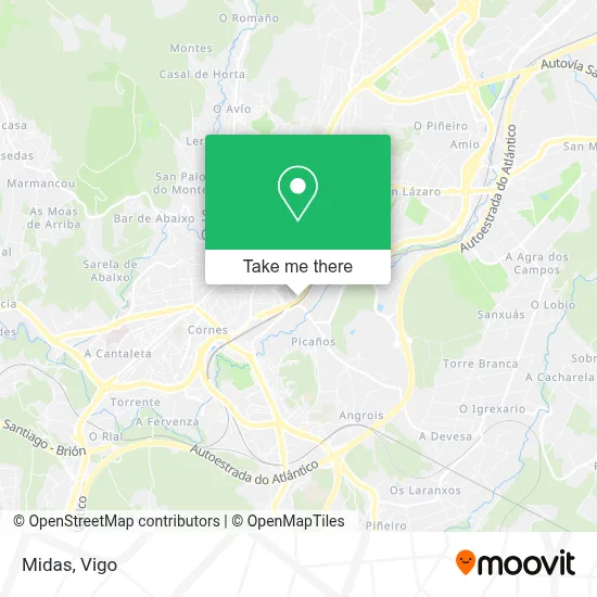 Midas map