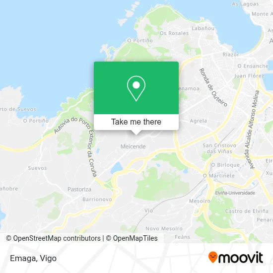 Emaga map