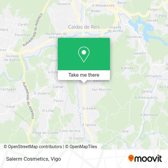 Salerm Cosmetics map