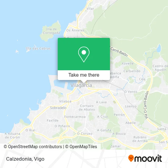 Calzedonia map