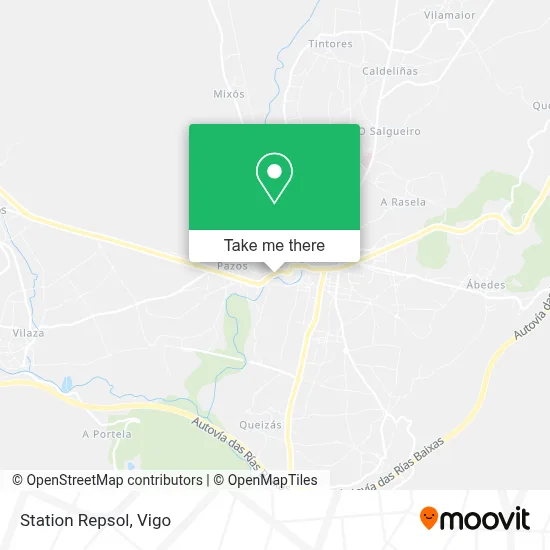 Station Repsol map