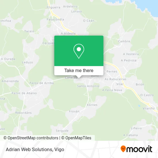 Adrian Web Solutions map