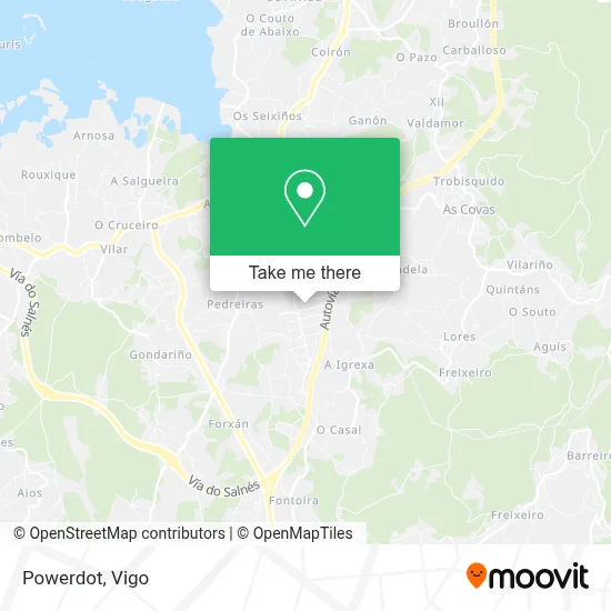 Powerdot map