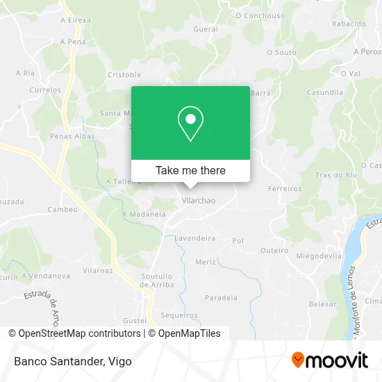 Banco Santander map