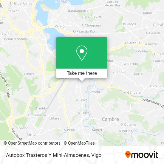 Autobox Trasteros Y Mini-Almacenes map