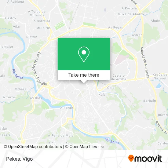 Pekes map