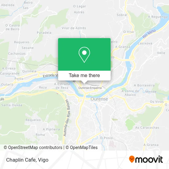 Café Chaplin map