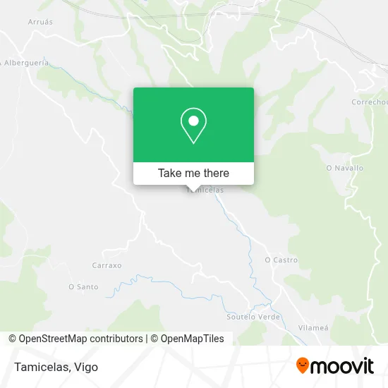 Tamicelas map