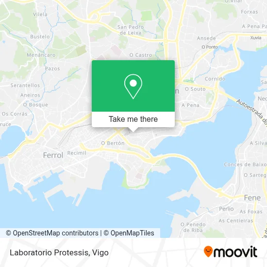 Laboratorio Protessis map