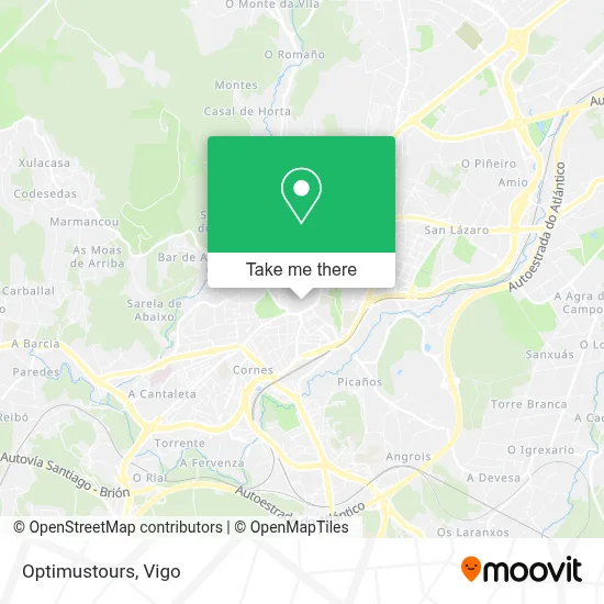 Optimustours map