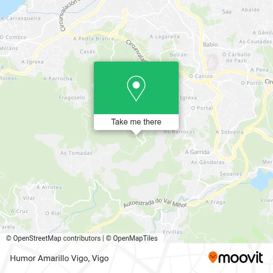 Humor Amarillo Vigo map