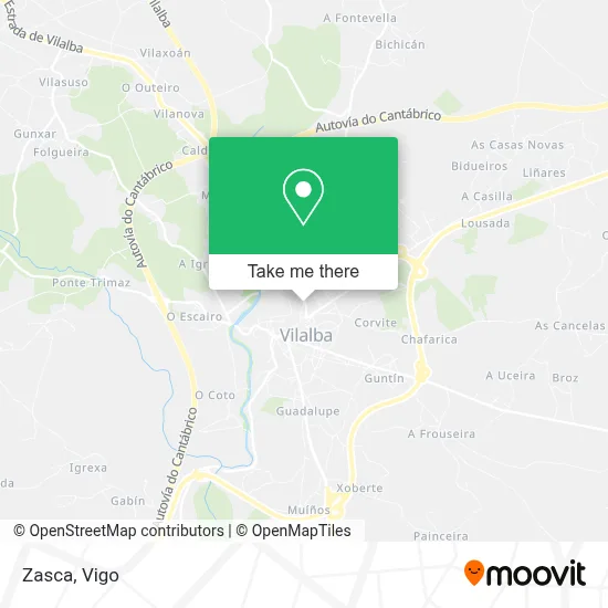 Zasca map