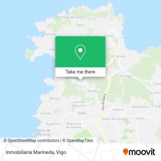 Inmobiliaria Marineda map