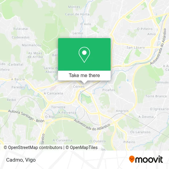 Cadmo map