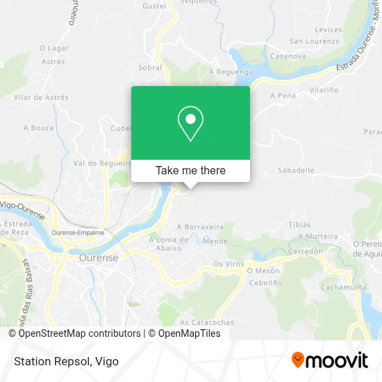 Station Repsol map