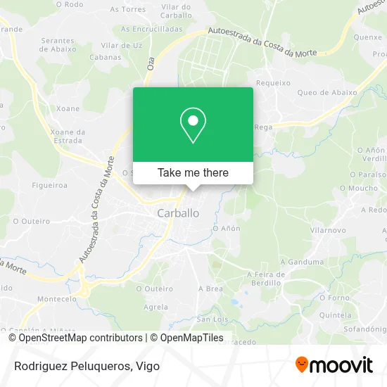 Rodriguez Peluqueros map