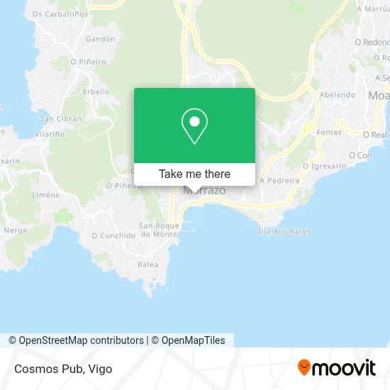 Cosmos Pub map