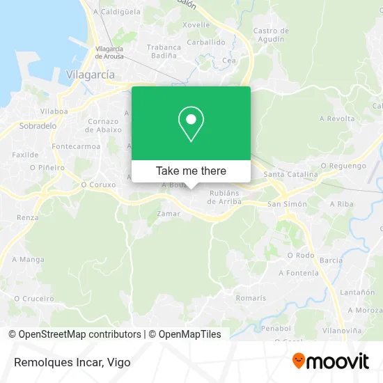 Remolques Incar map