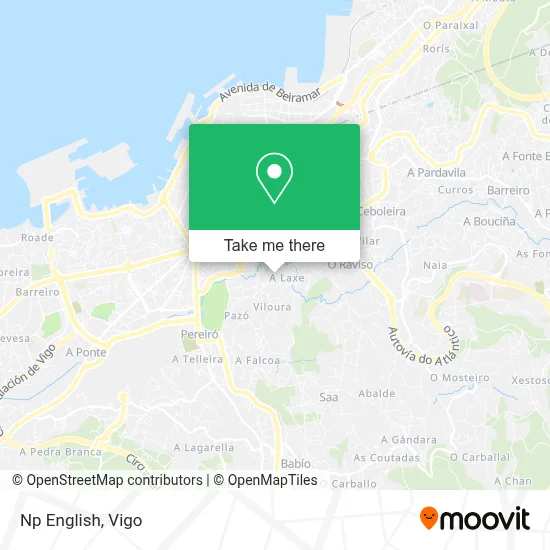 Np English map
