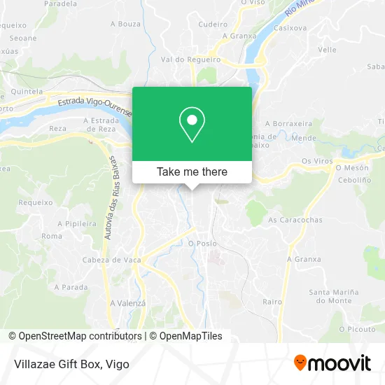 Villazae Gift Box map