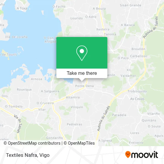 Textiles Nafra map