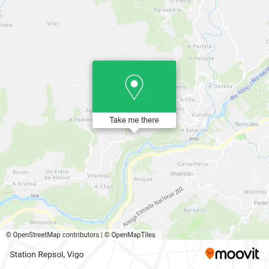 Station Repsol map