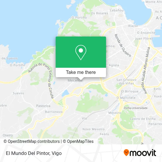 El Mundo Del Pintor map