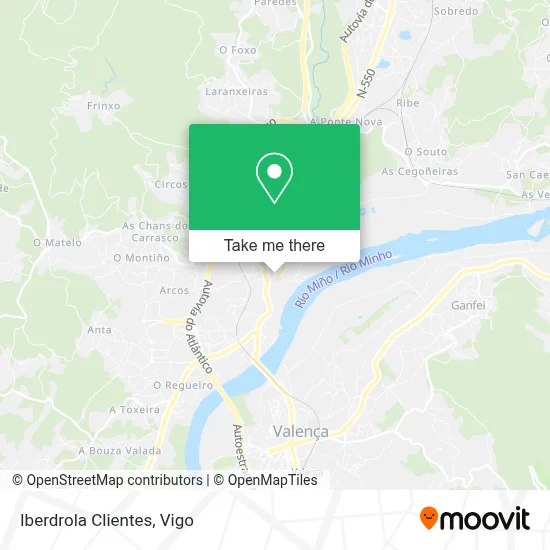 Iberdrola Clientes map