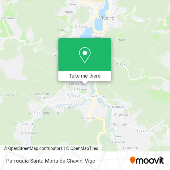 Parroquia Santa Maria de Chavin map
