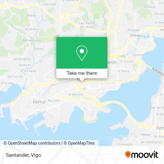 Santander map